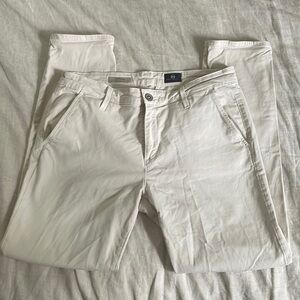 AG Adriano Goldschmied The Tristin Cream Pants